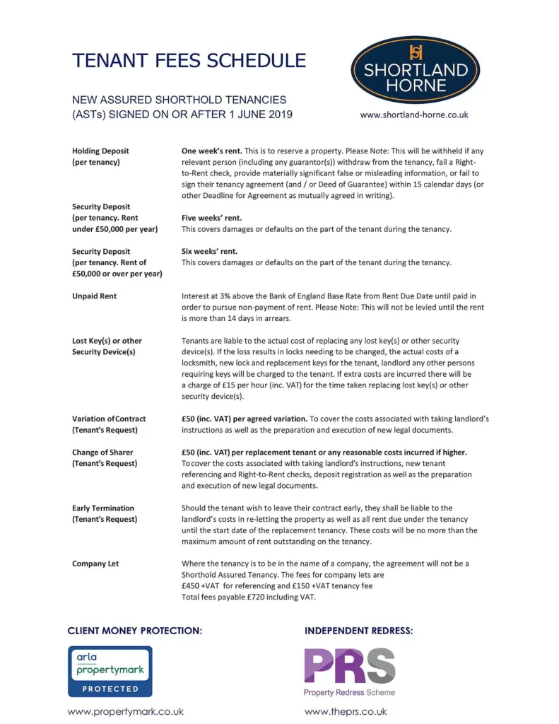 Shortland-Horne-Tenant-Fees